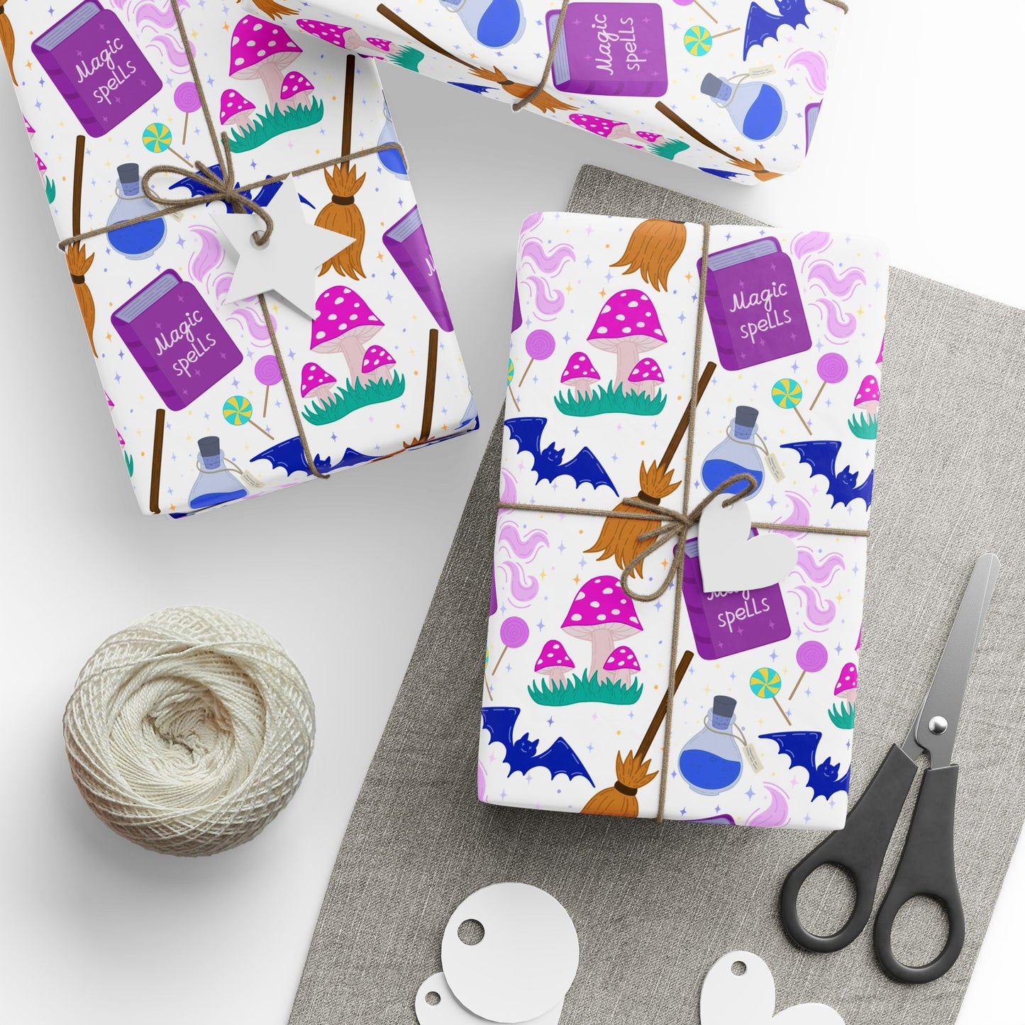 Colorful Gift Wraps for Celebrations, Holidays, Birthdays, Parties, Unique Wrapping Paper, Festive Present Supplies