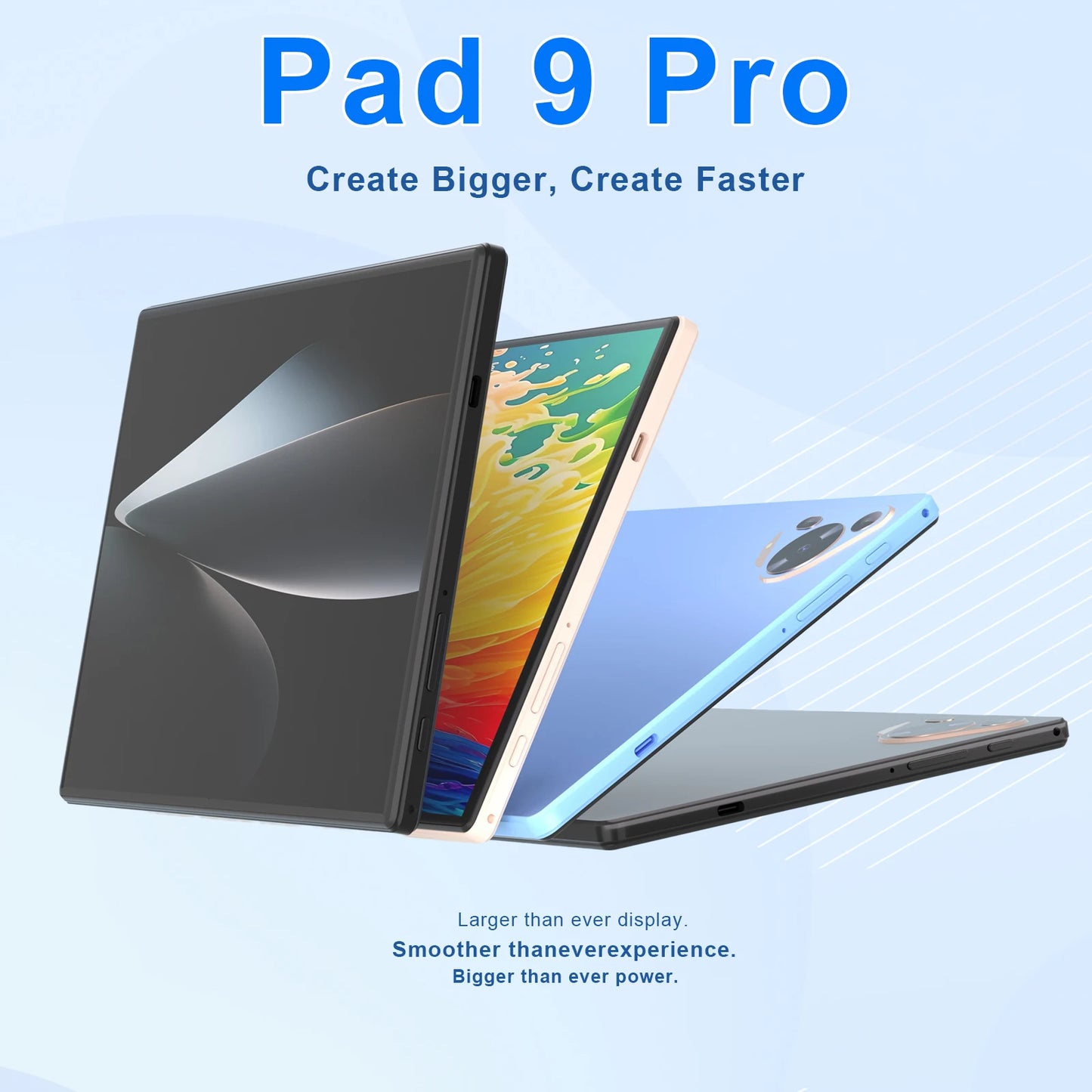 Original Pad 9 Pro tablet 10.1" Android 13