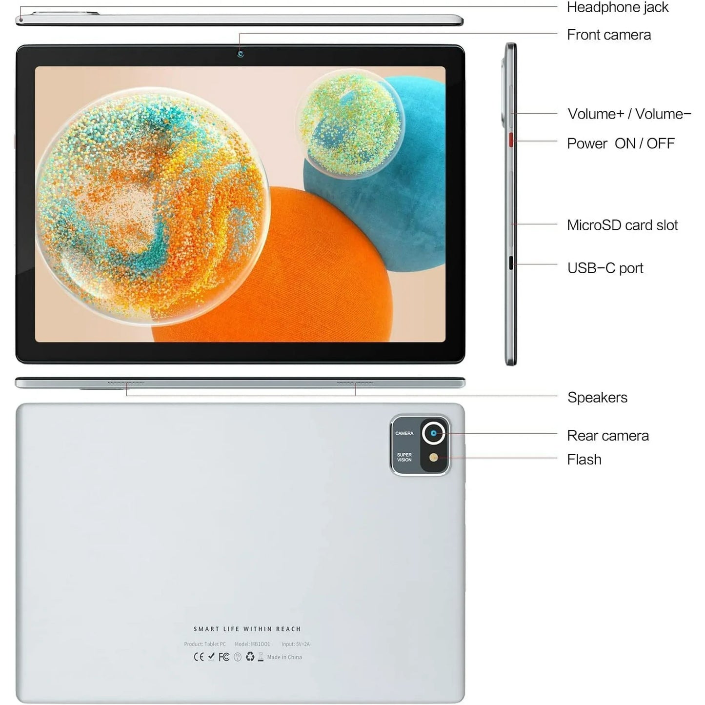 BESTSKI 10.1" Tablet