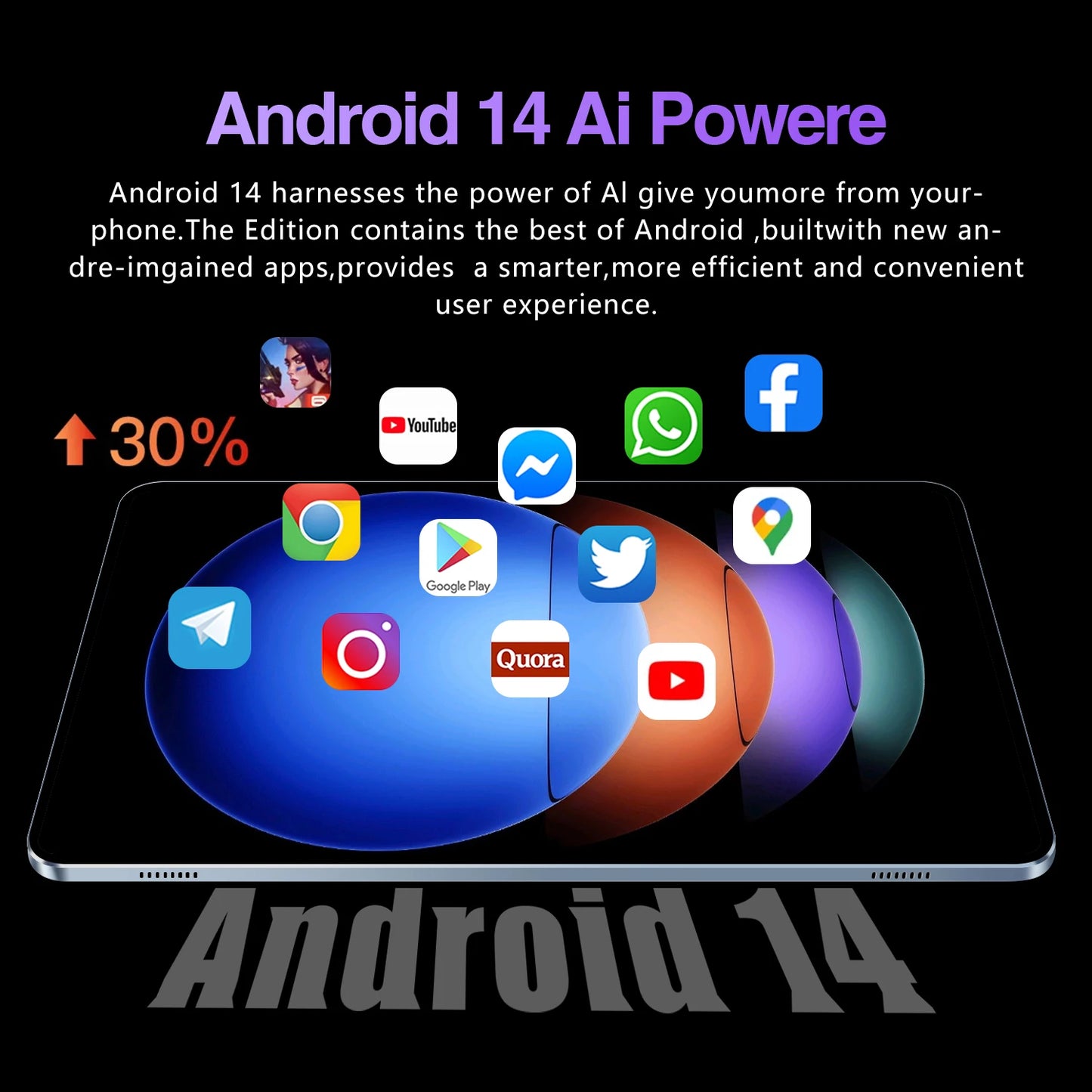 Original Pad 6S Pro Tablet 10.1" 16GB+1TB
