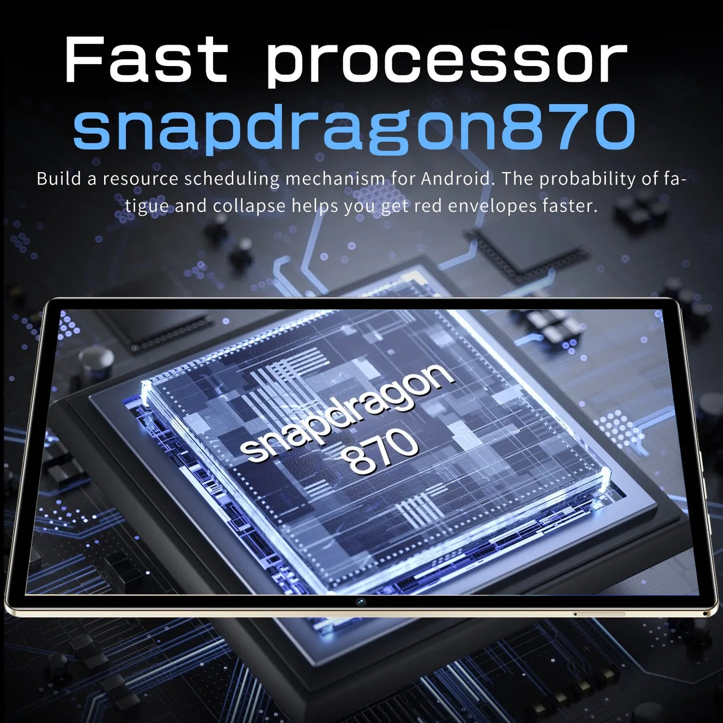 New Global Pad 6 Pro HD Screen 11.6-inch Tablet Snapdragon 870 Android 12 10000mAh 16GB+1TB tablette PC 5G Dual SIM Card Or WIFI - Mleem
