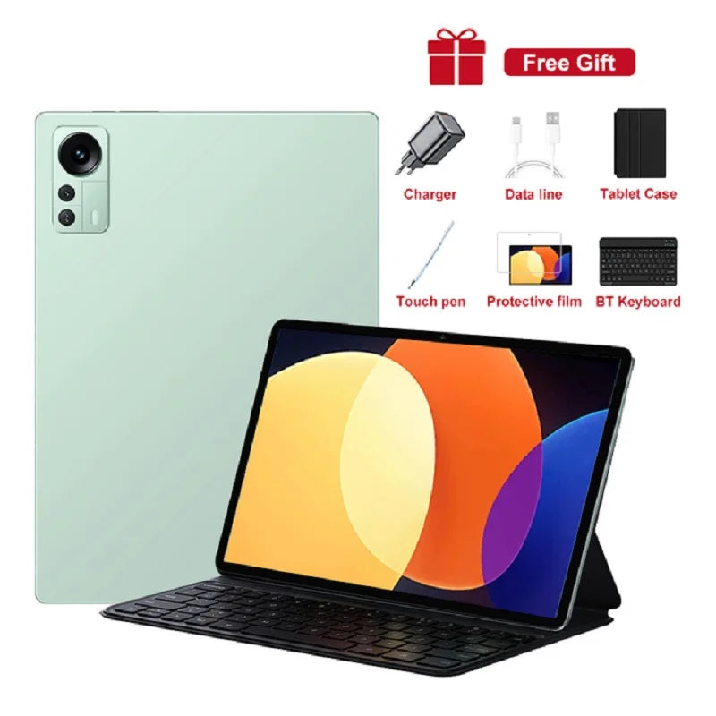 New Global Pad 6 Pro HD Screen 11.6-inch Tablet Snapdragon 870 Android 12 10000mAh 16GB+1TB tablette PC 5G Dual SIM Card Or WIFI - Mleem