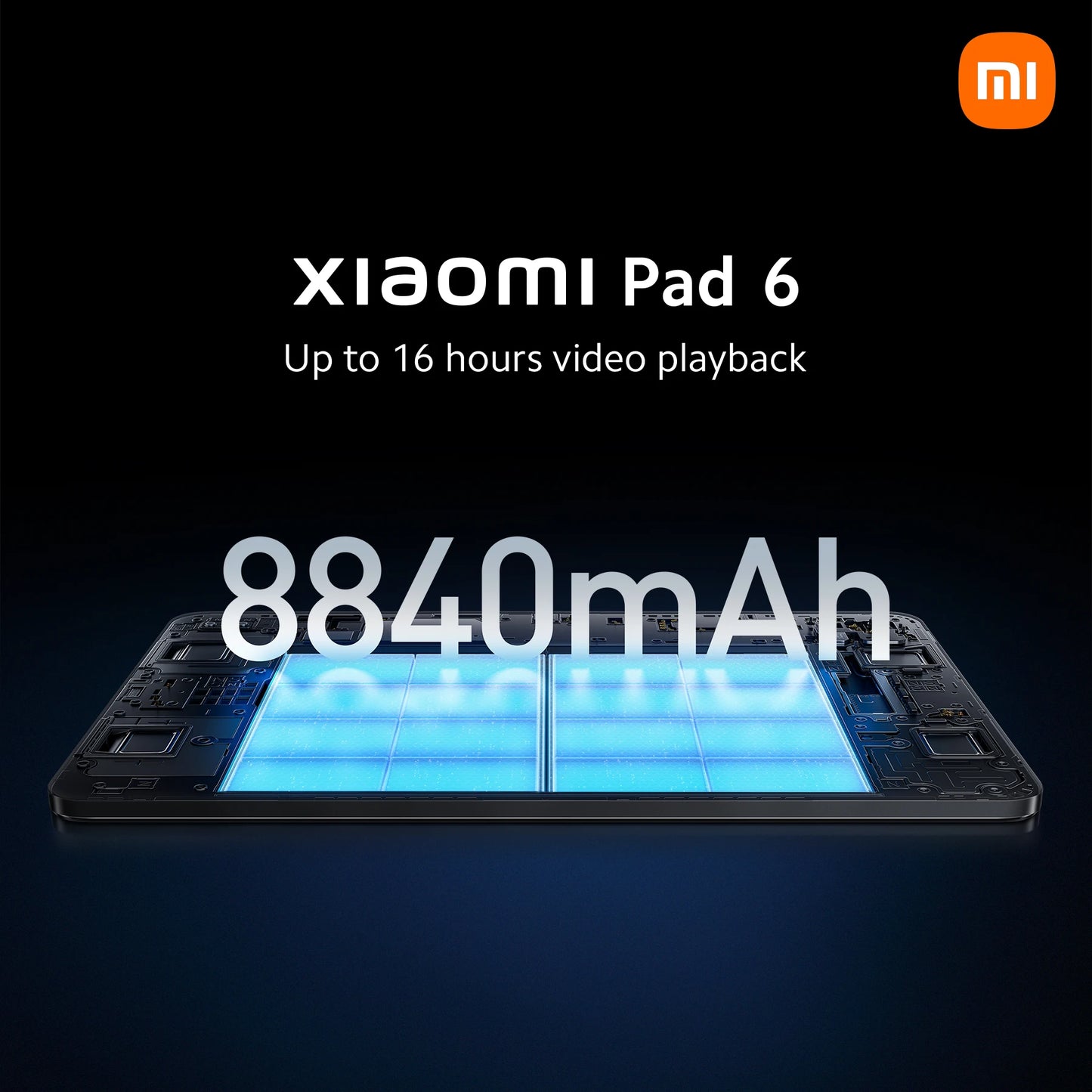 Global Version Xiaomi Pad 6 Tablet 11-inch 128GB 256GB Snapdragon 870 Processor 144Hz WQHD+ 8840mAh 33W Fast Charging Tablet