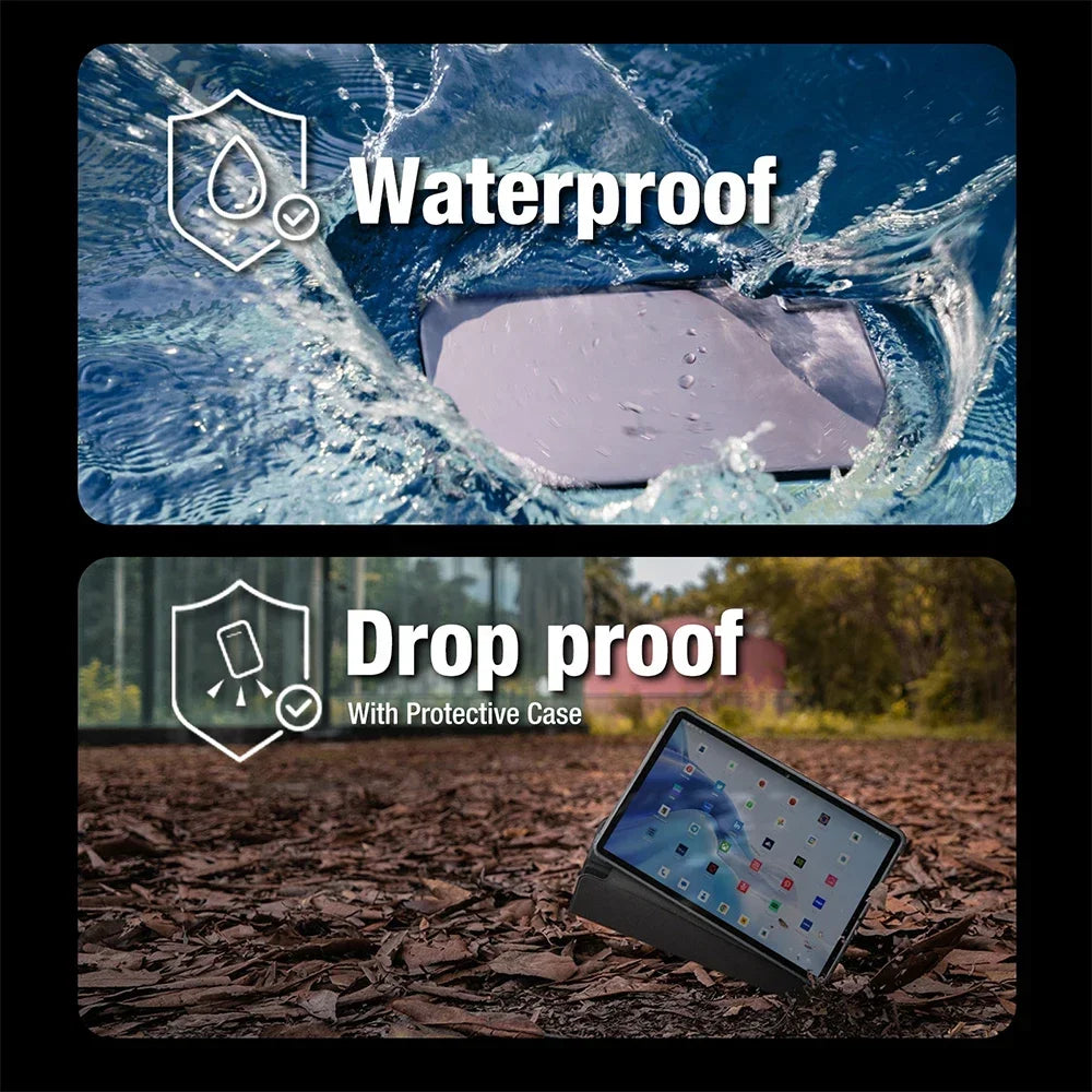 AGM PAD P1 LITE Waterproof 10.36" FHD+ Tablet,4GB+128GB,MTK Helio G99, 7000mAh Battery+ Free Drop Proof Case.