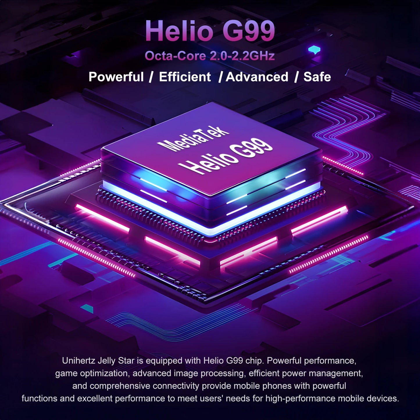Unihertz Jelly Star Mini Smartphone 8GB 256GB Led Light Unlocked Transparent Backshell Cellphones For Spare Phone - Mleem