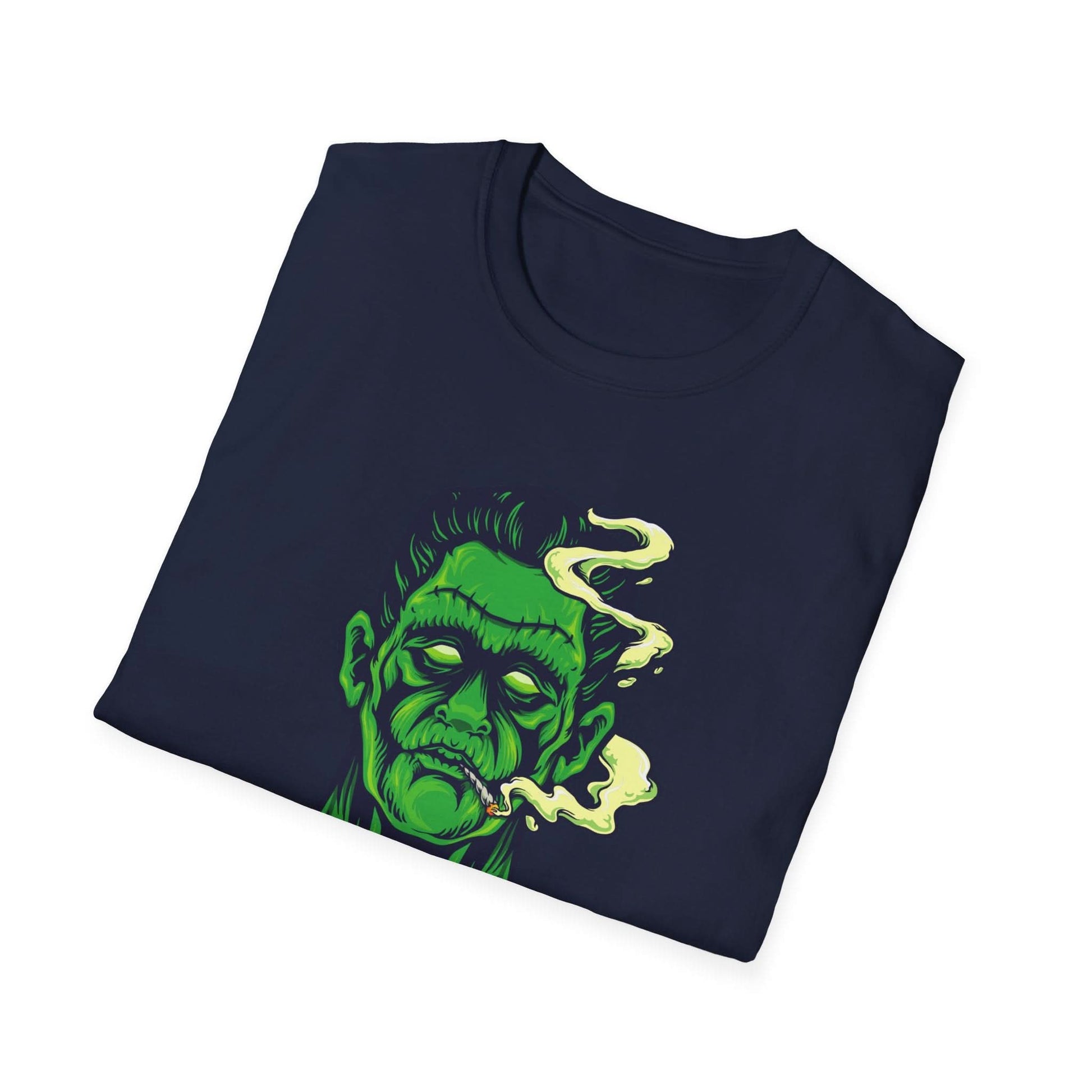 Frankenstein Smoking Cannabis Halloween - Mleem