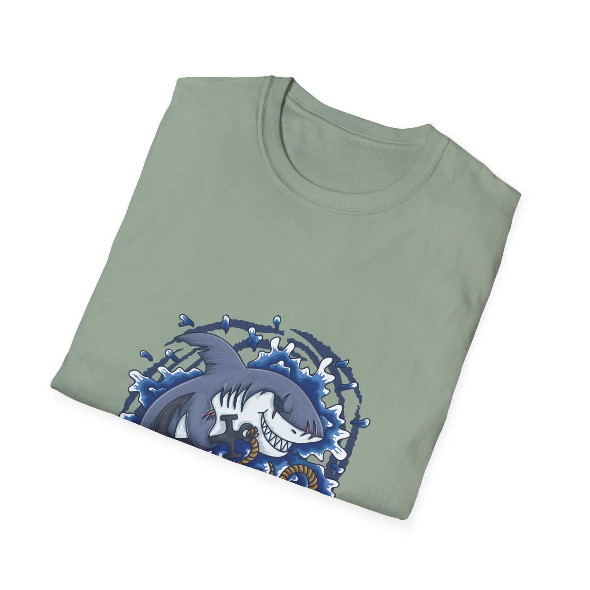 Shark Holding on Anchor - Mleem