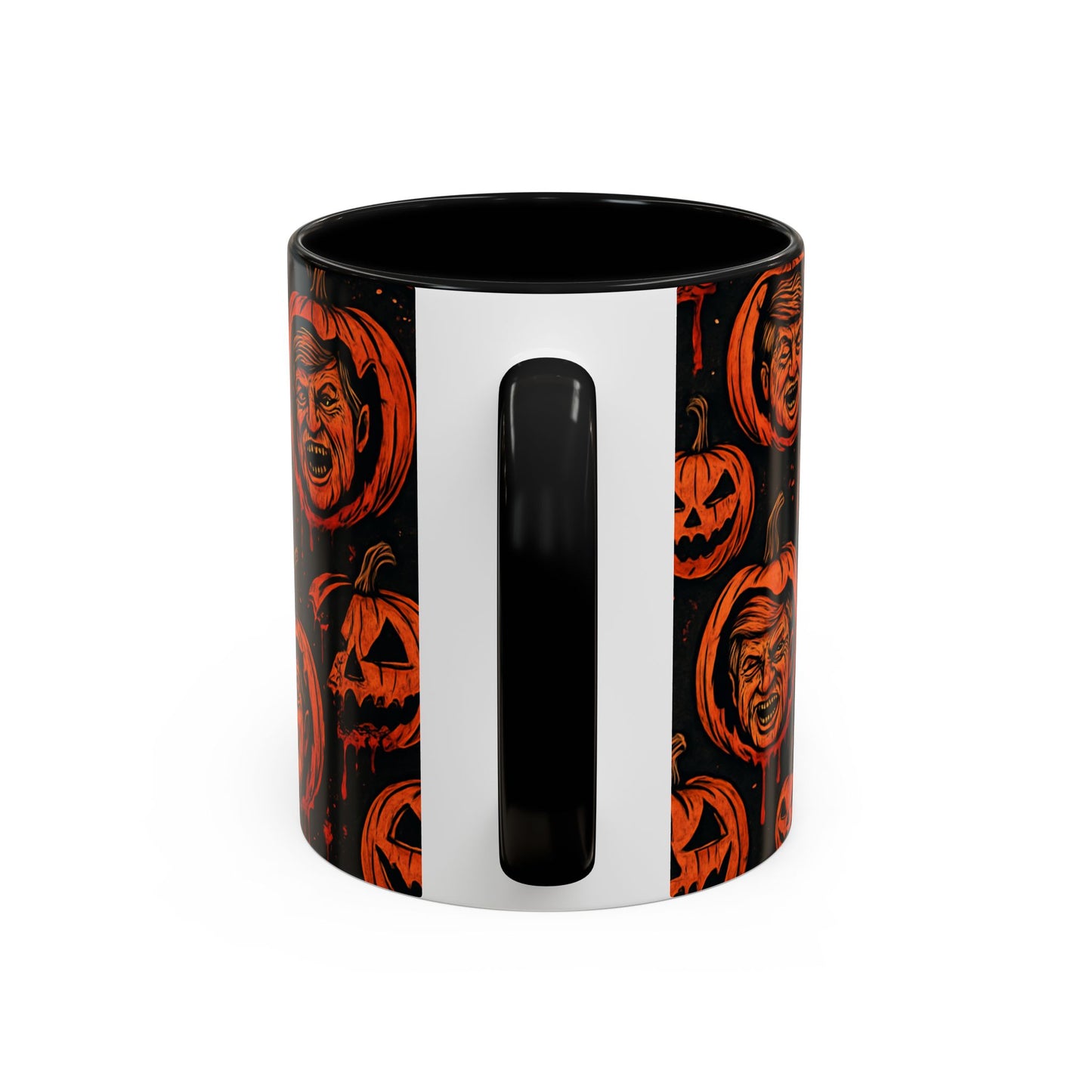 Spooky Pumpkin Faces Coffee Mug | Halloween Gifts, Funny Coffee Cup, Whimsical Mug, Holiday Decor, Unique Gifts