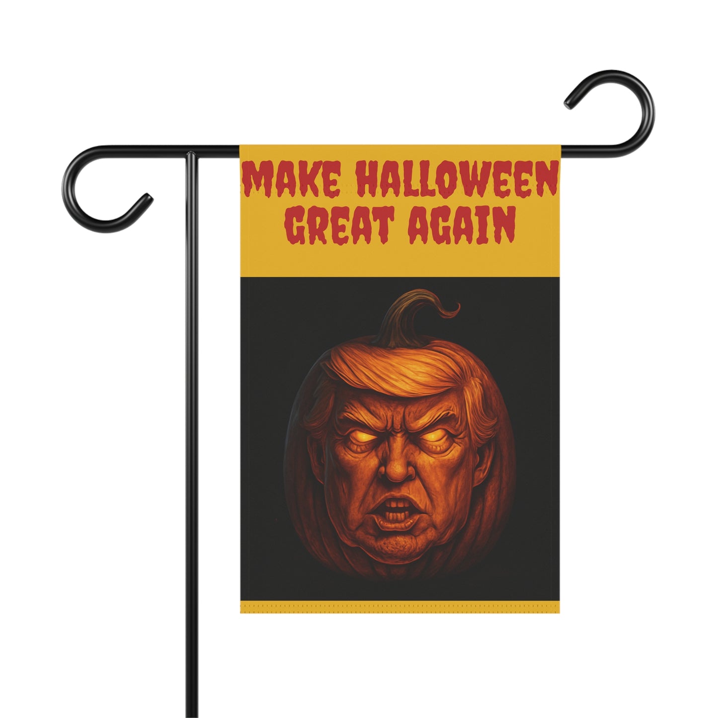 Halloween Garden Banner, Spooky Lawn Decoration, Outdoor Fall Decor, Make Halloween Great Again, Seasonal House Flag, Party Yard Sign