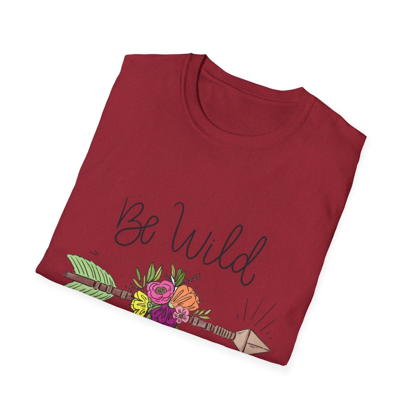 Be Wild Be Brave Flower Arrow - Mleem