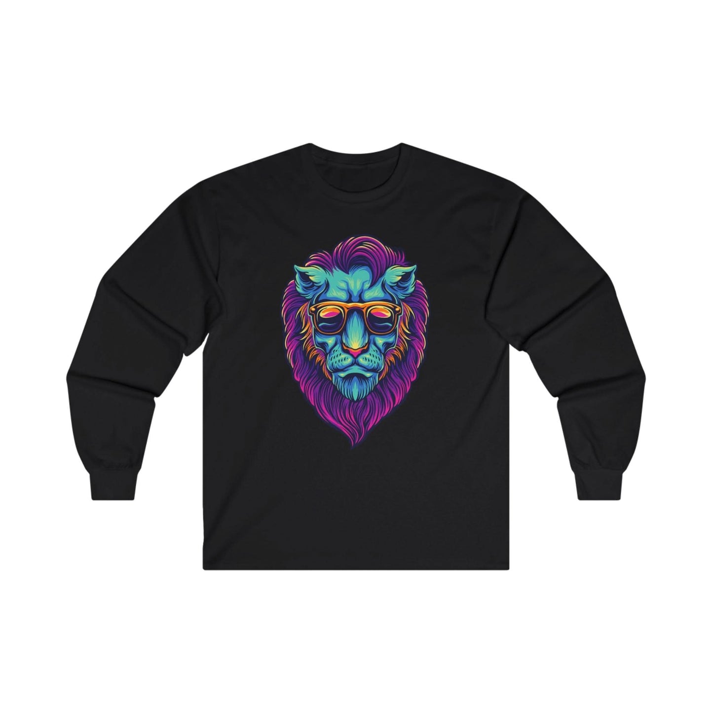 Lion Head With Sunglasses - Mleem