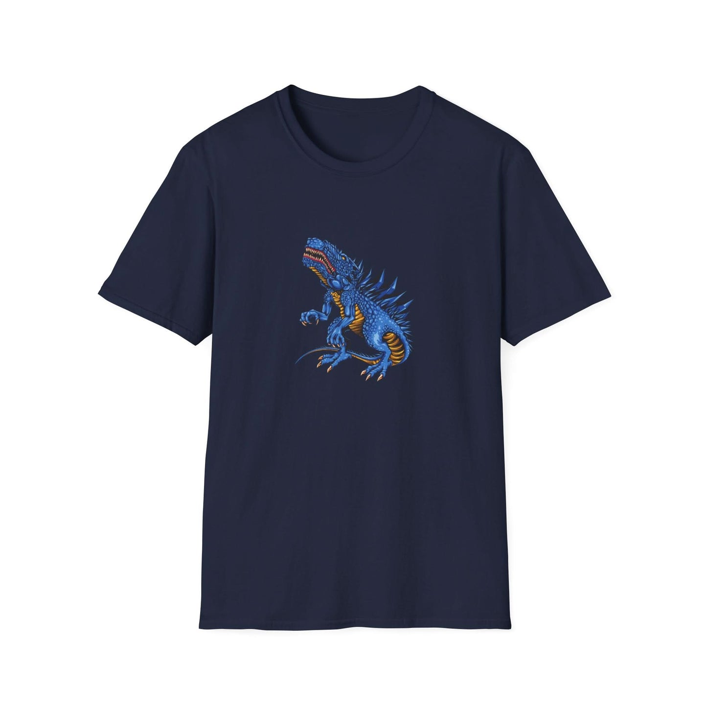 Scary Blue Dinosaur Monster - Mleem