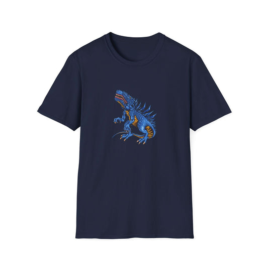 Scary Blue Dinosaur Monster - Mleem