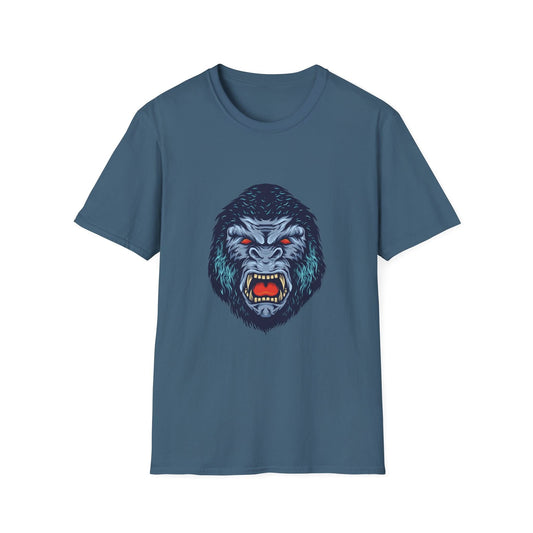 Gorilla Head Kinking Angry - Mleem