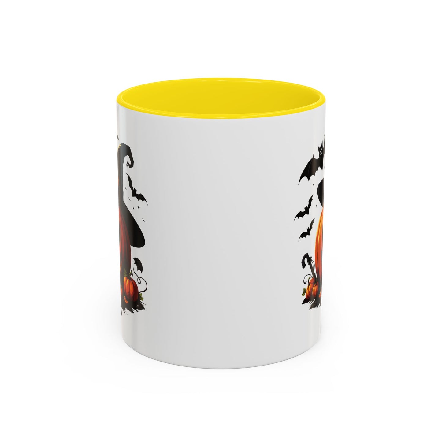 Halloween Pumpkin Accent Coffee Mug – Perfect for Fall, Autumn, Spooky Season, Gift for Coffee Lovers, Home Decor