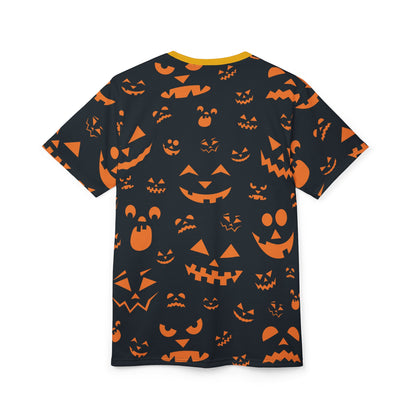 Halloween Unisex Tee, Pumpkin Theme Shirt, Spooky Fall Apparel, Trick or Treat Outfit, Halloween Costume Alternative