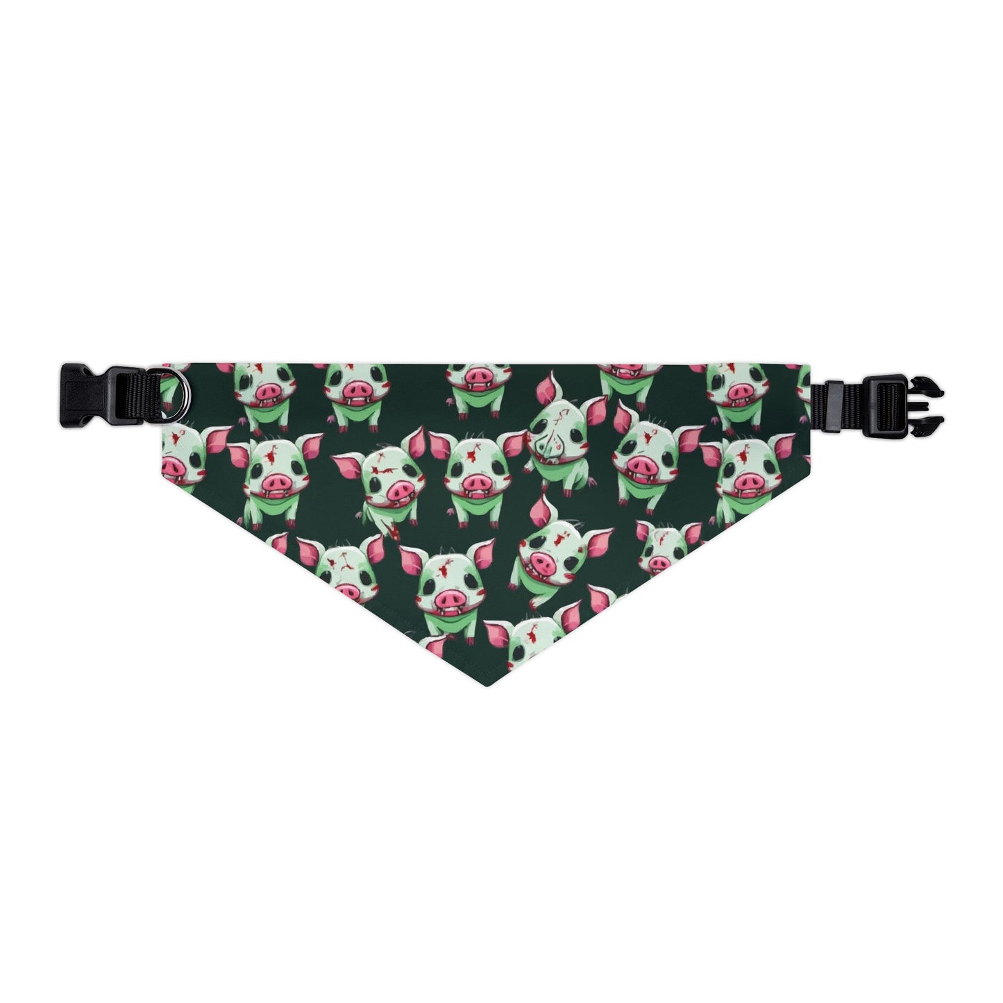 Cute Pig Print Dog Bandana Collar, Pet Accessory for Holidays, Dog Fashion, Cute Dog Gift, Fun Pet Apparel, Pet Birthday Party Decor