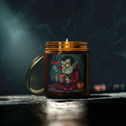 Cozy Halloween Scented Candles, Hand-Poured Coconut Apricot Wax, Fall Decor, Spooky Home Fragrance, Gifts for Witch Lovers, Autumn Vibes
