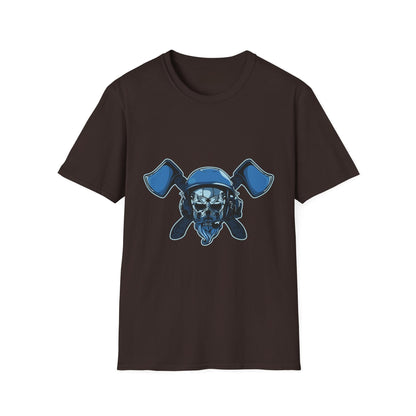 Bearded Skull With Ax - Mleem