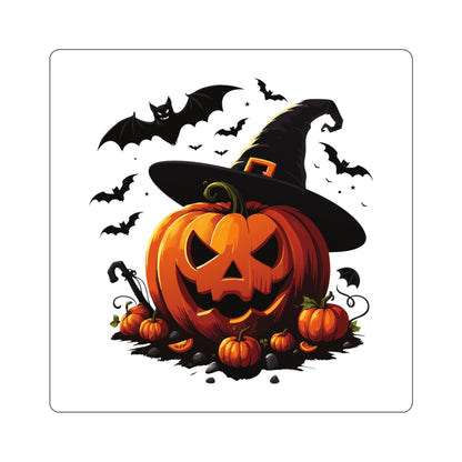 Halloween Pumpkin Die-Cut Stickers | Trick or Treat Decor | Perfect for Party Favors, Spooky Seasonal Decor, Laptop and Phone Stickers