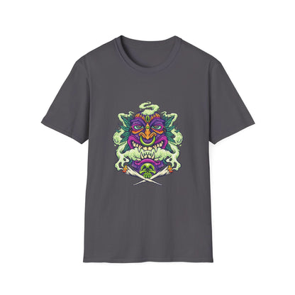 Smoking Hawaiian Tiki Weed Leaf - Mleem