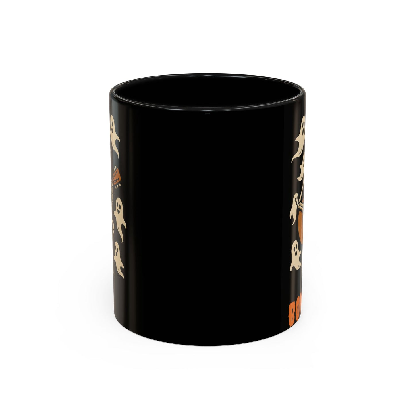 Spooky Skeleton Coffee Mug, Halloween Decor, Bone-Jam Ghost Mug, Gift for Music Lovers, Unique Drinkware