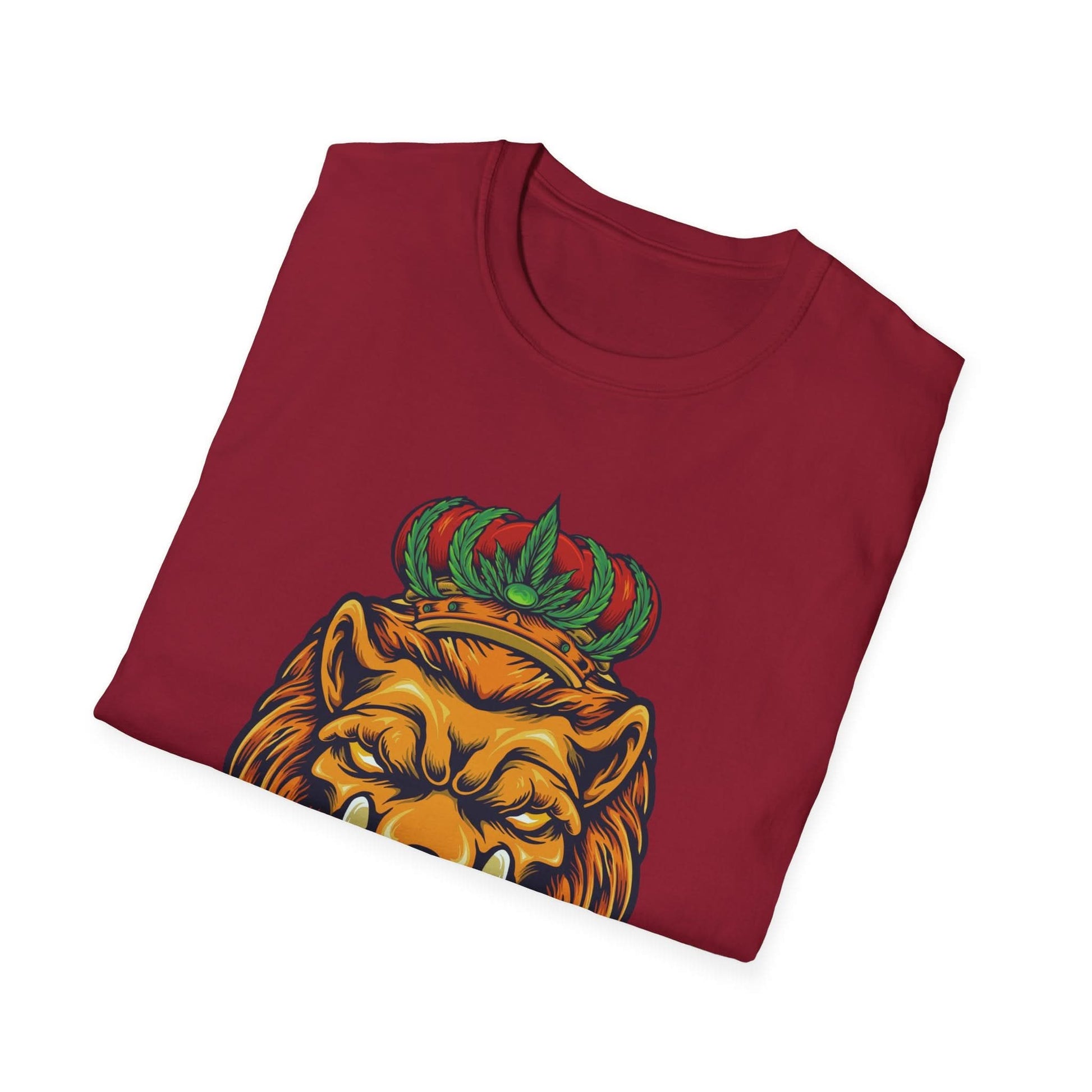 Angry Lion Head with Crown - Mleem