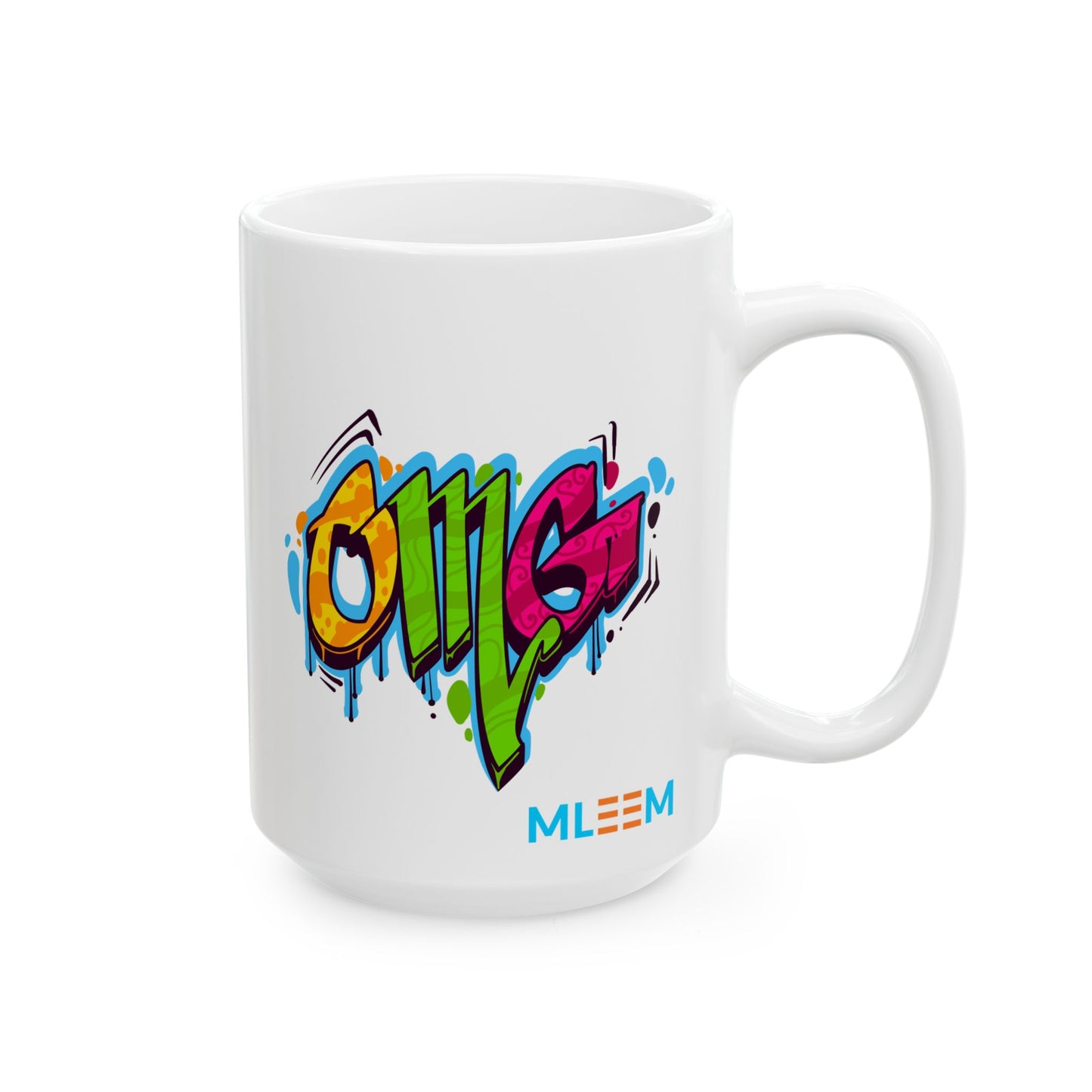 Colorful Graffiti Ceramic Mug