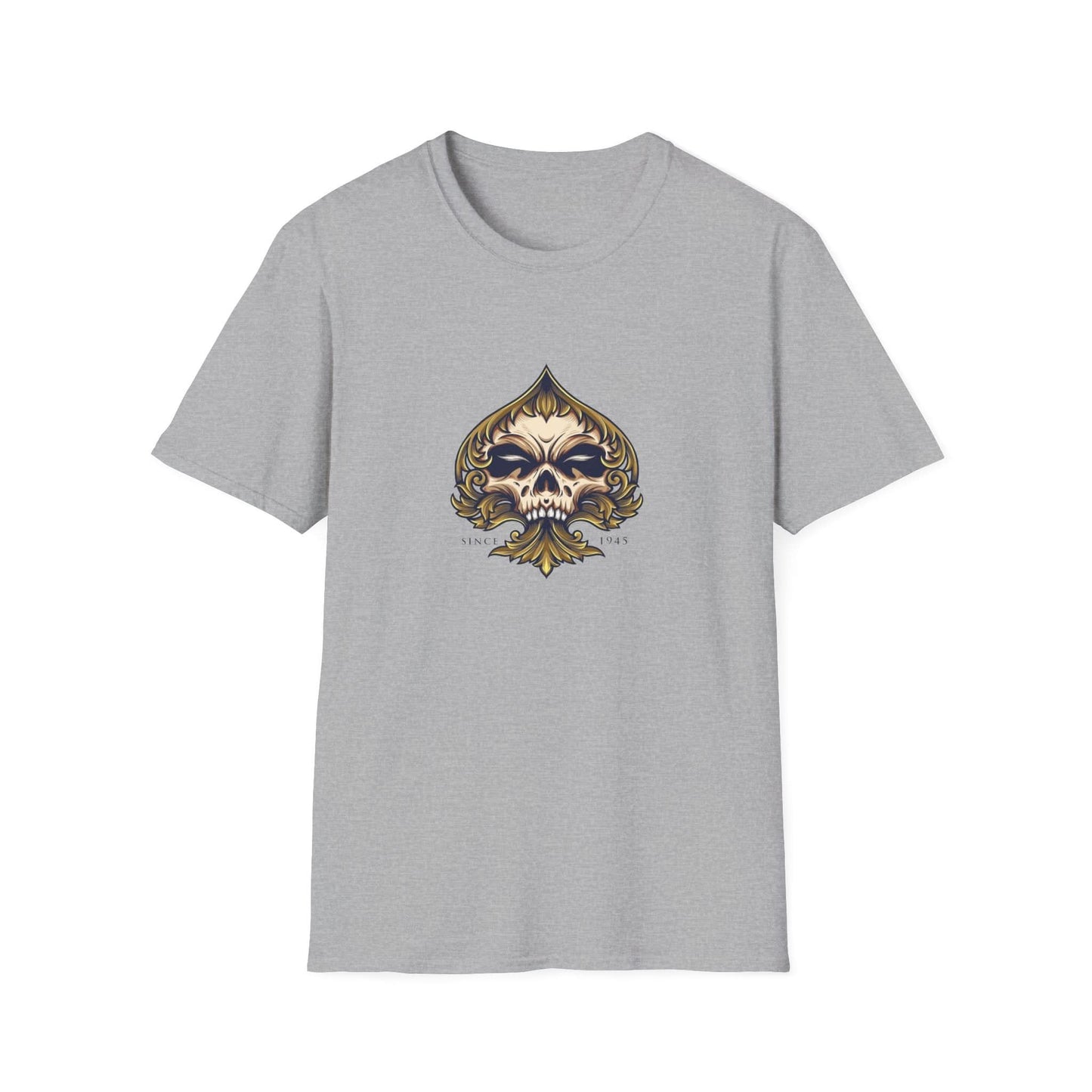 Skull Playing Card with Ornate Luxury - Mleem