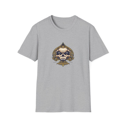 Skull Playing Card with Ornate Luxury - Mleem