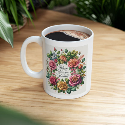 Floral Ceramic Mug
