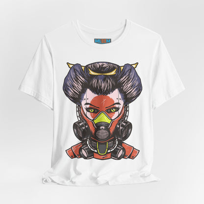 Futuristic Graphic Tee for Gamers - Unisex Jersey Short Sleeve