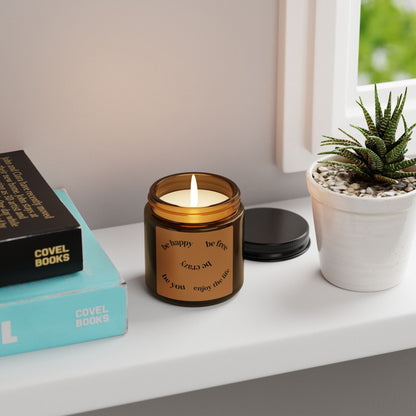 Scented Soy Candle -  Mindfulness Gift, Aromatherapy, Home Fragrance