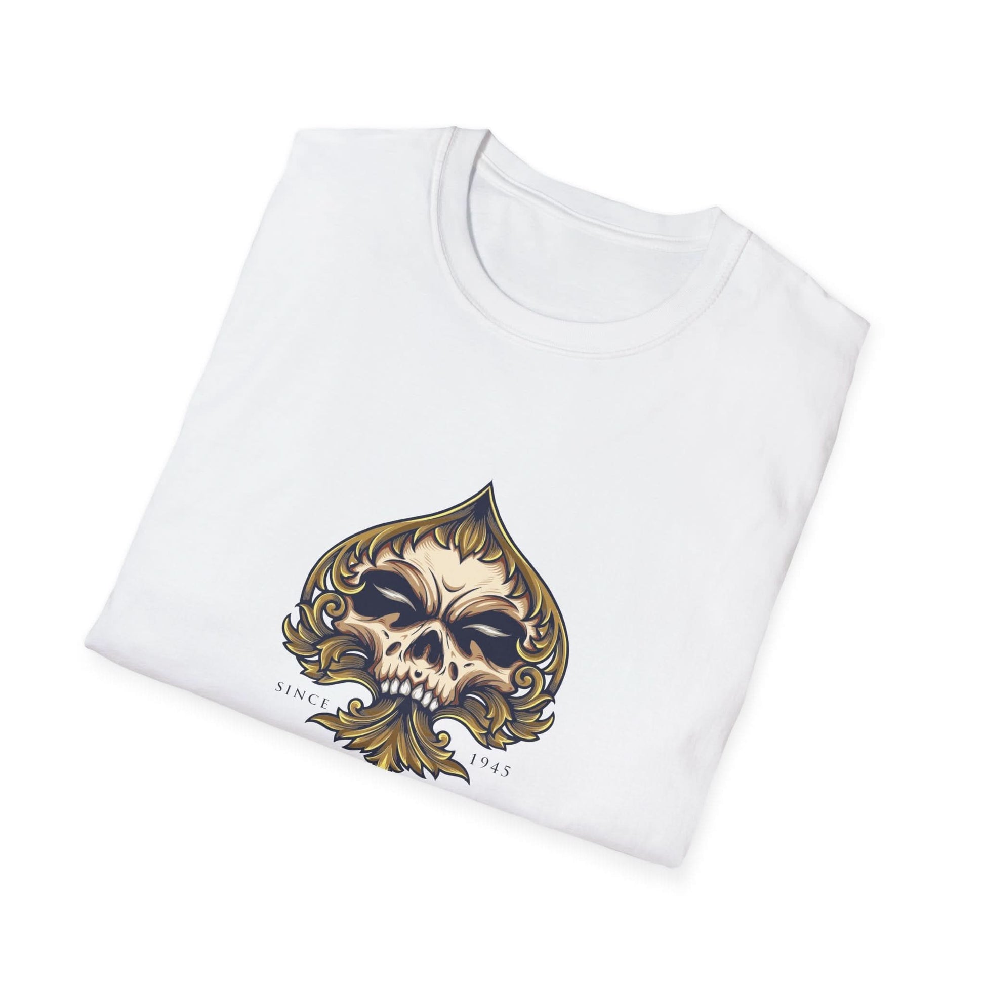 Skull Playing Card with Ornate Luxury - Mleem
