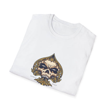 Skull Playing Card with Ornate Luxury - Mleem