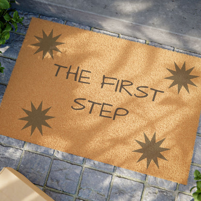 Welcome Doormat with Inspirational Quote, Entryway Decor, Housewarming Gift, Outdoor Mat, Home Sweet Home, Motivational Door Rug