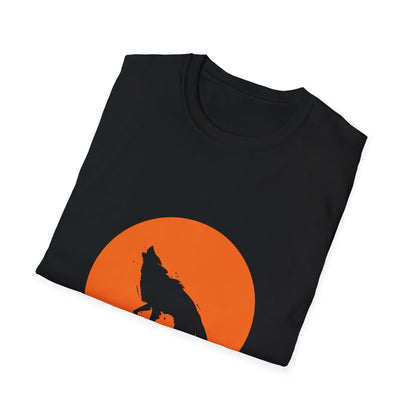 Wolf And Full Moon - Mleem