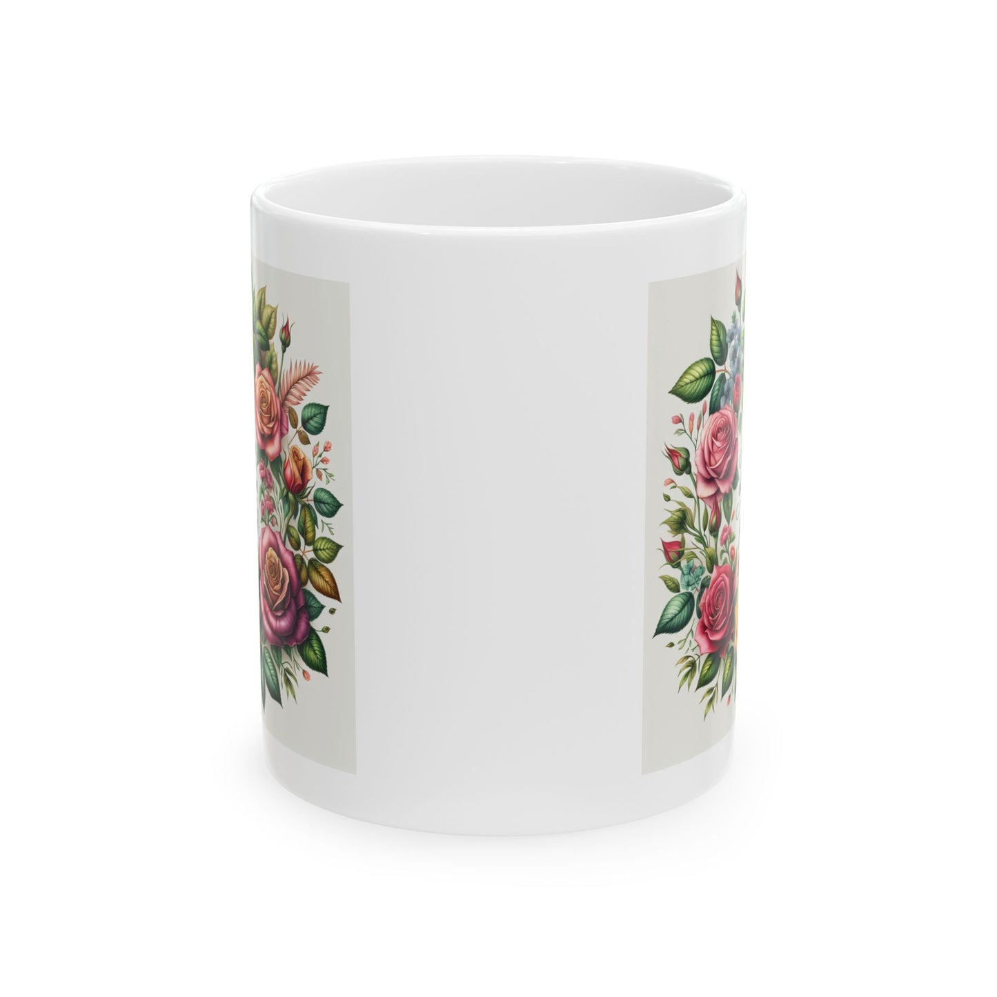Floral Ceramic Mug