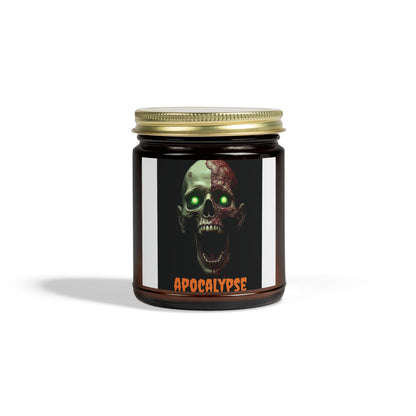 Halloween Scented Candles - Apocalypse Theme, Candle for Spooky Decor, Soy Wax Candle, Unique Gift, Fragrant Candle for Fall