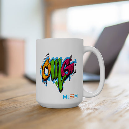 Colorful Graffiti Ceramic Mug
