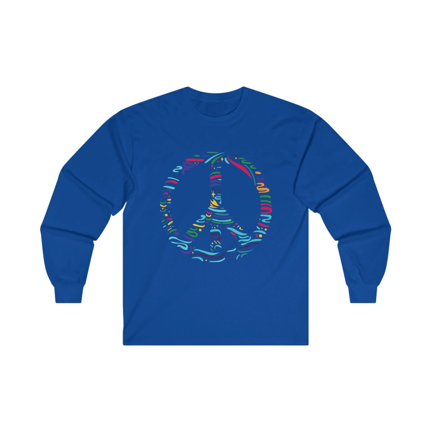 Colorful Peace Sign - Mleem