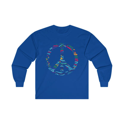 Colorful Peace Sign - Mleem