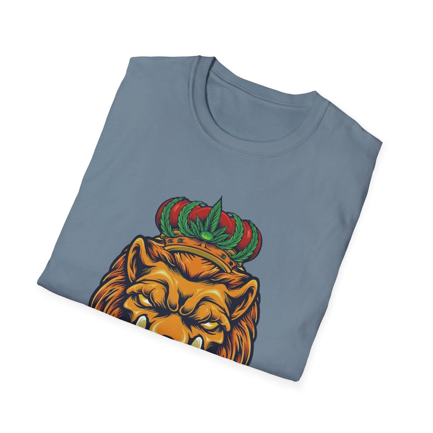 Angry Lion Head with Crown - Mleem