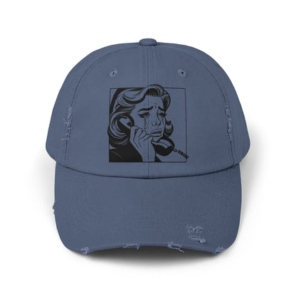 Vintage-Inspired Unisex Distressed Cap | Casual Style Hat for Everyday Wear, Perfect for Gift-Giving, Outdoor Activities, and More!