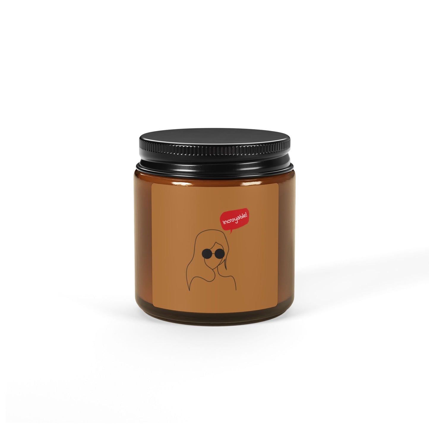 Scented Soy Candle with Stylish Design, Home Decor, Gifts
