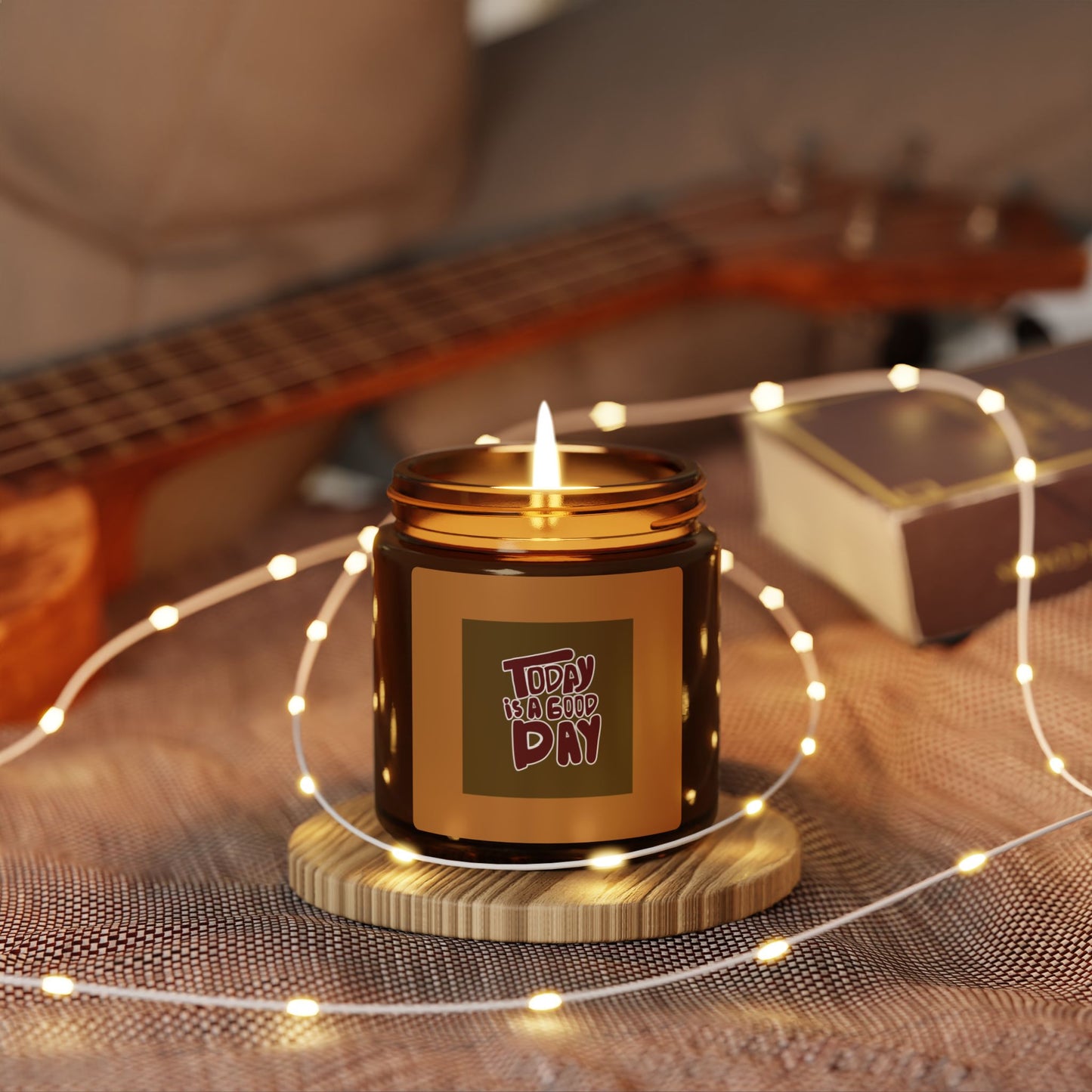 Positive Vibes Scented Soy Candle