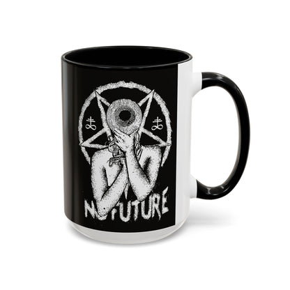 Gothic Ceramic Coffee Mug – Dark Art, Unique Gift, Halloween Decor, Witchy Vibe, Spooky Homeware