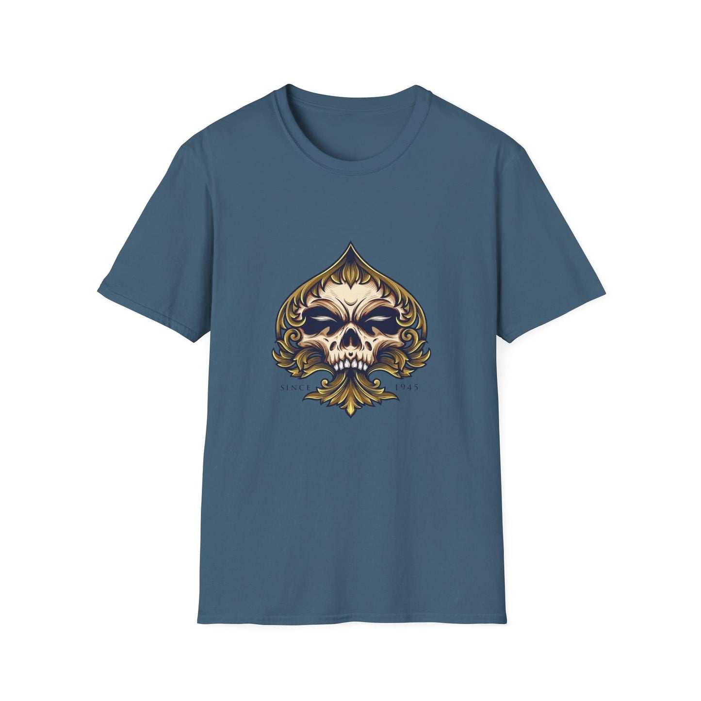 Skull Playing Card with Ornate Luxury - Mleem