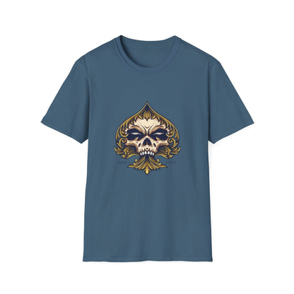 Skull Playing Card with Ornate Luxury - Mleem