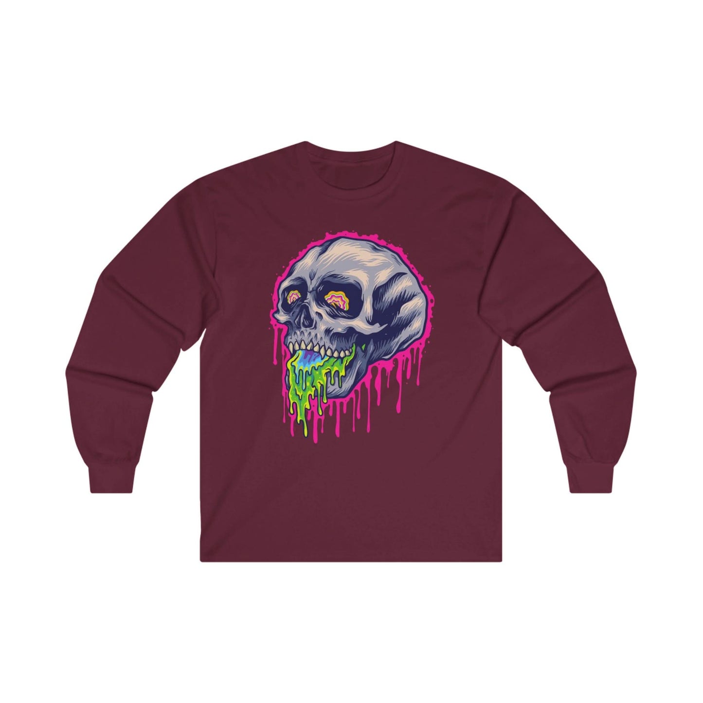 Colorful Stone Skull - Mleem